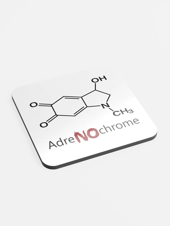 AdreNOchrome - Glossed Cork Coaster product image (1)