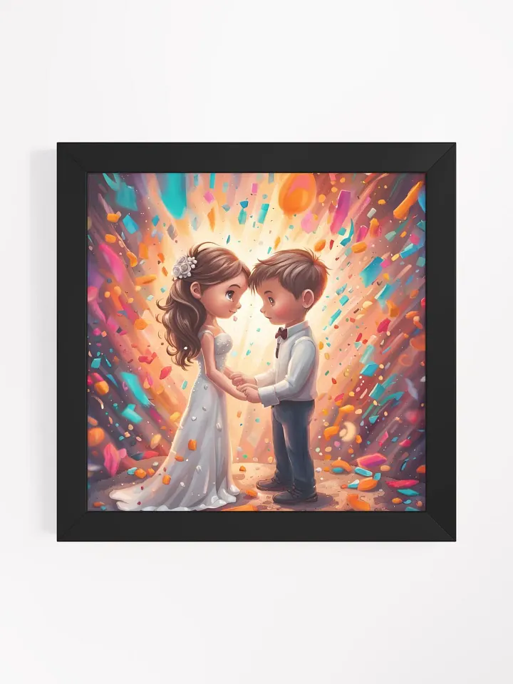 Framed Cute Couple Poster product image (4)