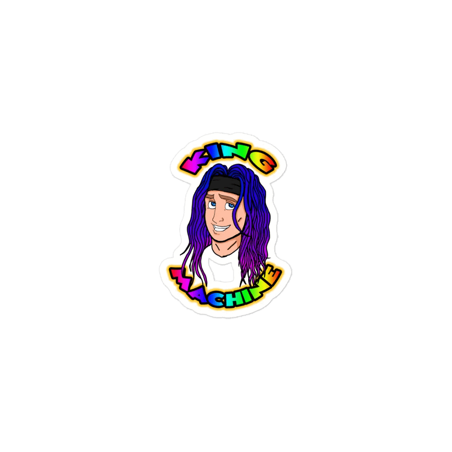 rainbow die cut magnet product image (1)
