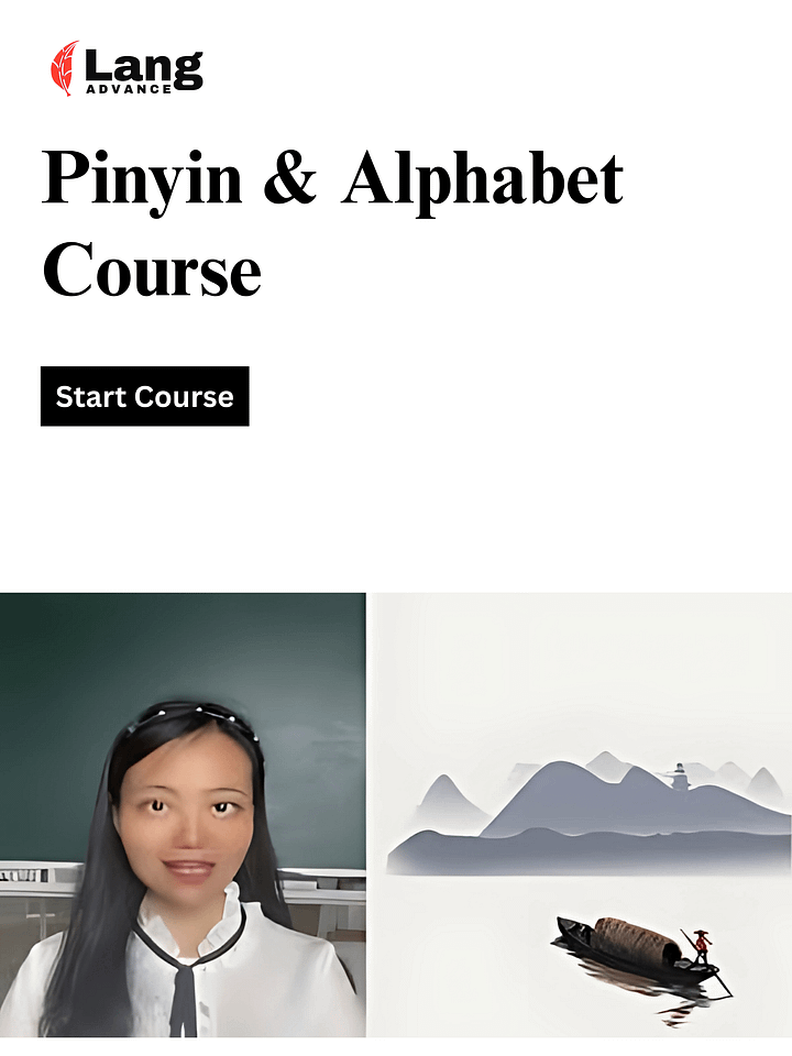 Learn Chinese Pinyin Course Basic Chinese,Chinese Alphabets product image (1)