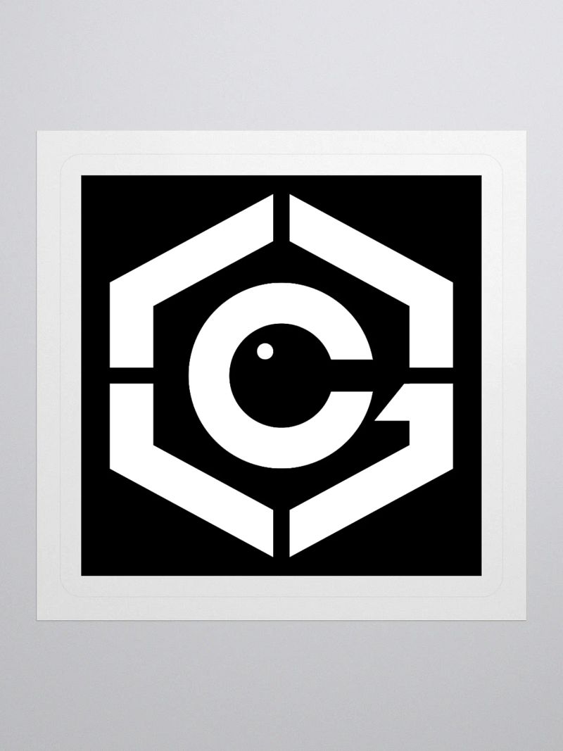 CiegoGiger Logo Sticker
