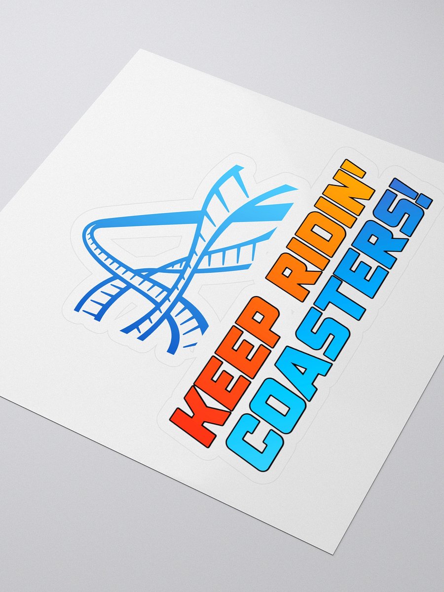 Keep Ridin' Coasters - Hands Up Sticker product image (3)