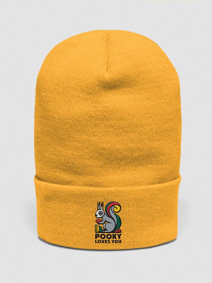 Love Struck Squirrel Cuffed Beanie product image (1)