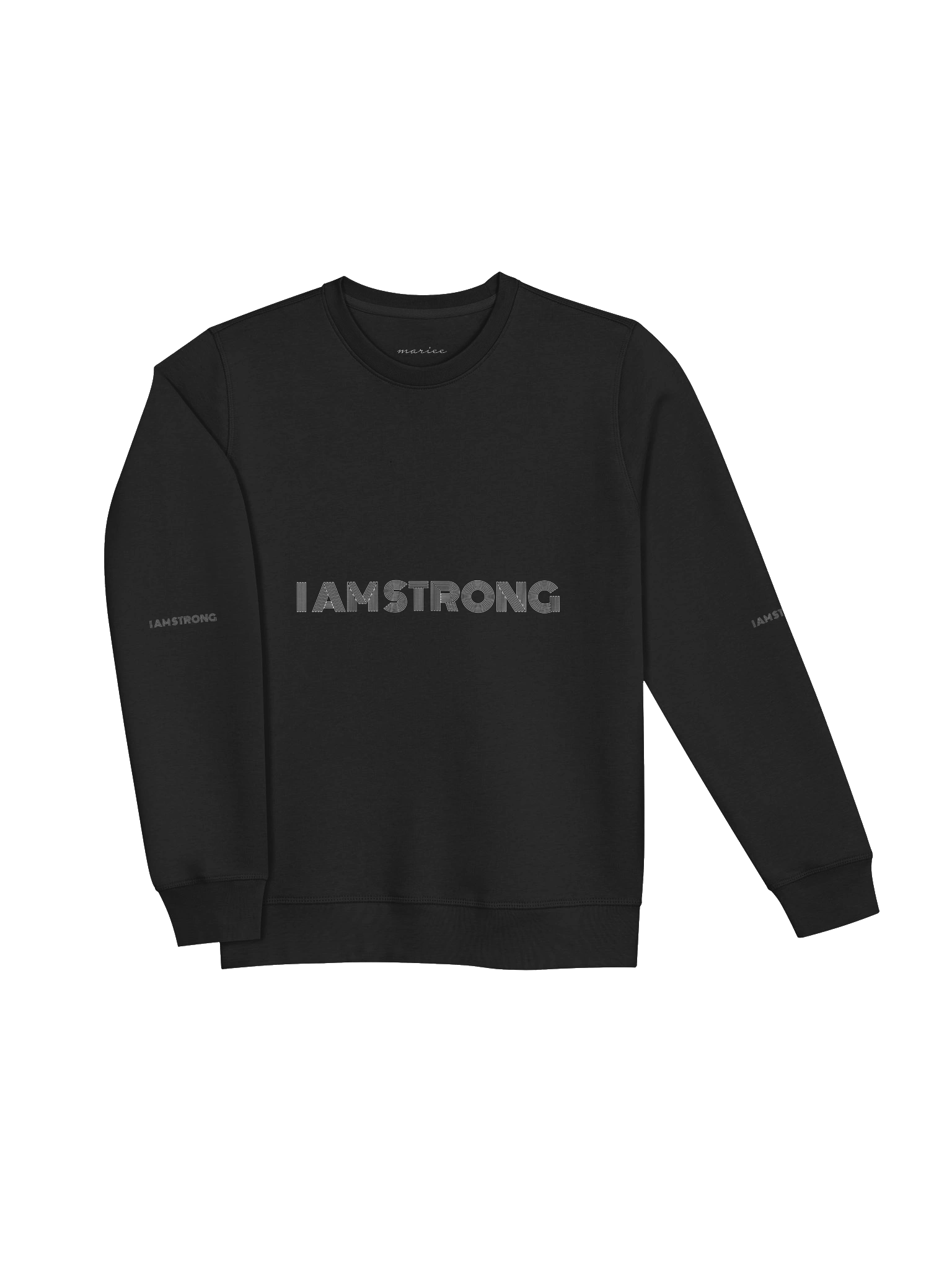I Am Strong Organic Comfort Unisex Sweatshirt product image (3)