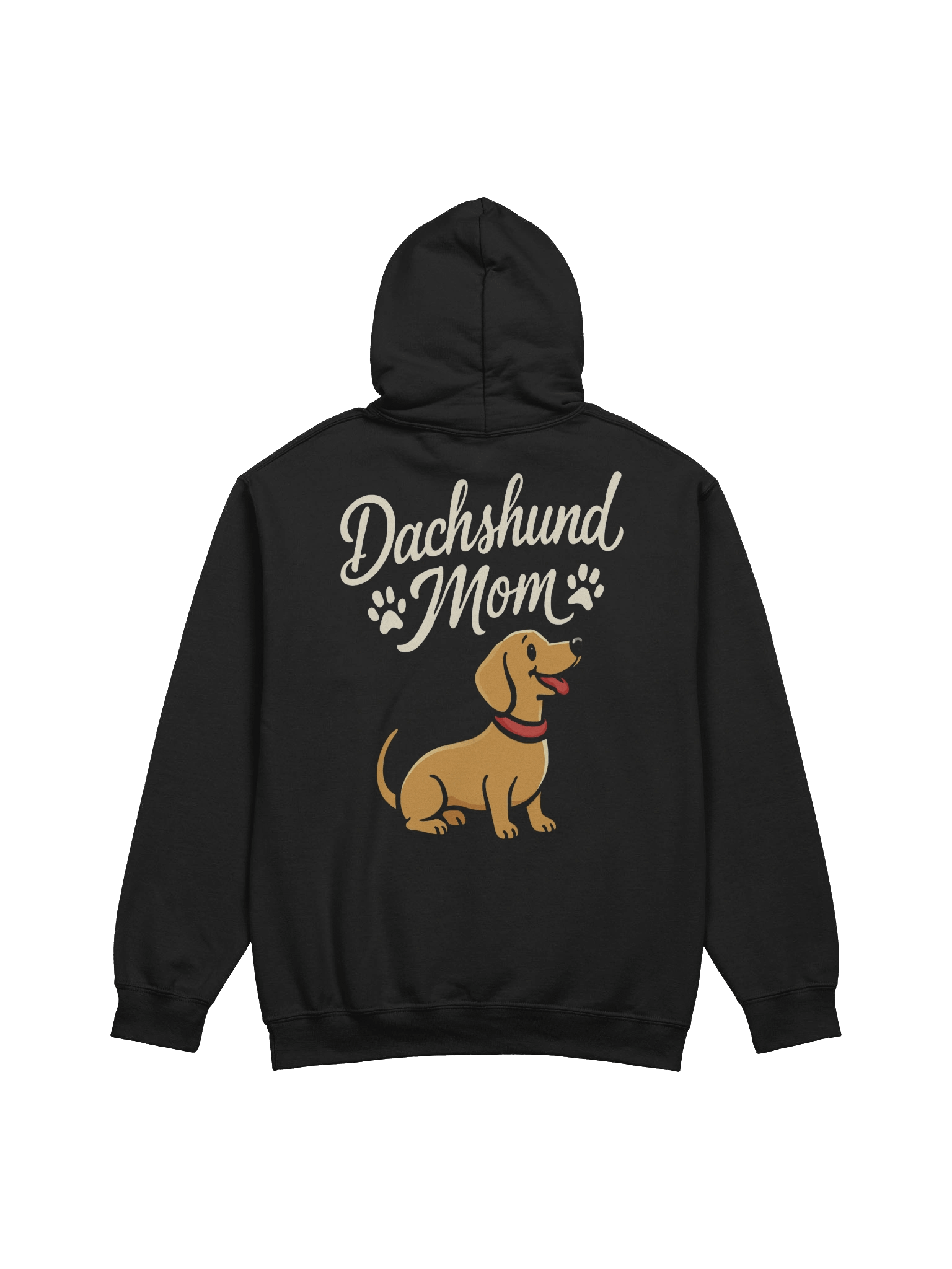 Dachshund Mom Paw Print Hoodie product image (3)