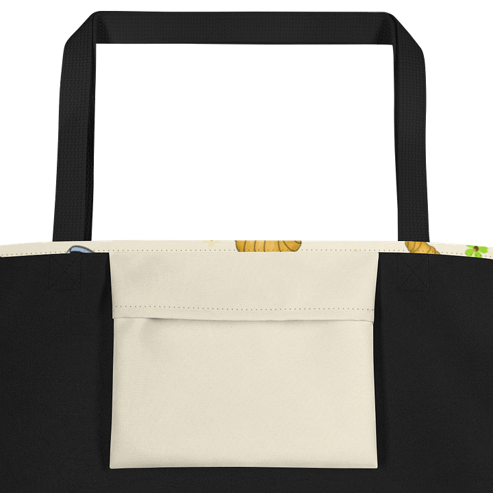 Caffeine & Croissants Large Tote Bag product image (2)