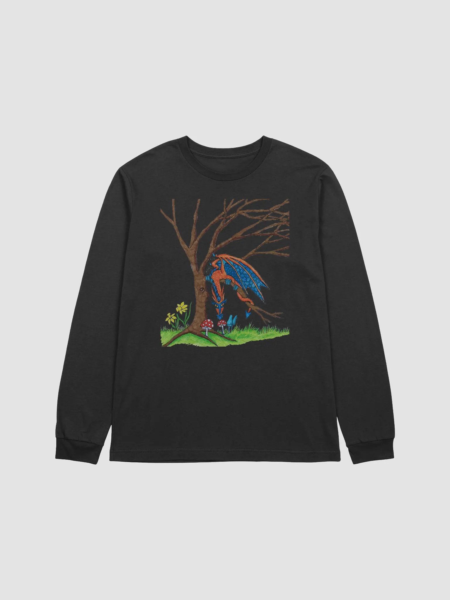 Spring dragon long sleeved t shirt product image (4)