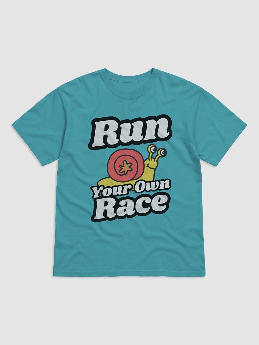 Motivational Snail Run Your Own Race T-Shirt product image (5)