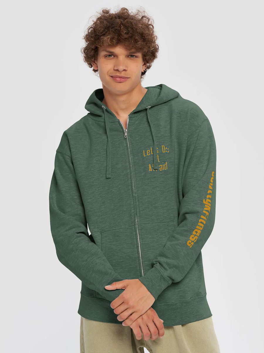 Let's Do It Afraid Zip Up Hoodie product image (20)