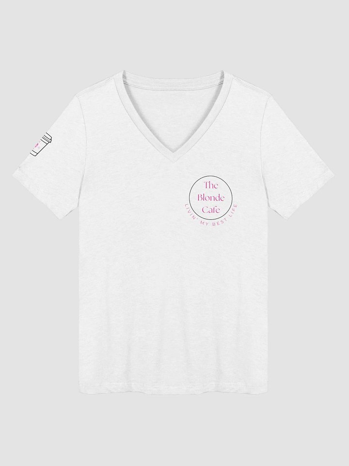 The Blonde Cafe Standard V-Neck Tee product image (1)