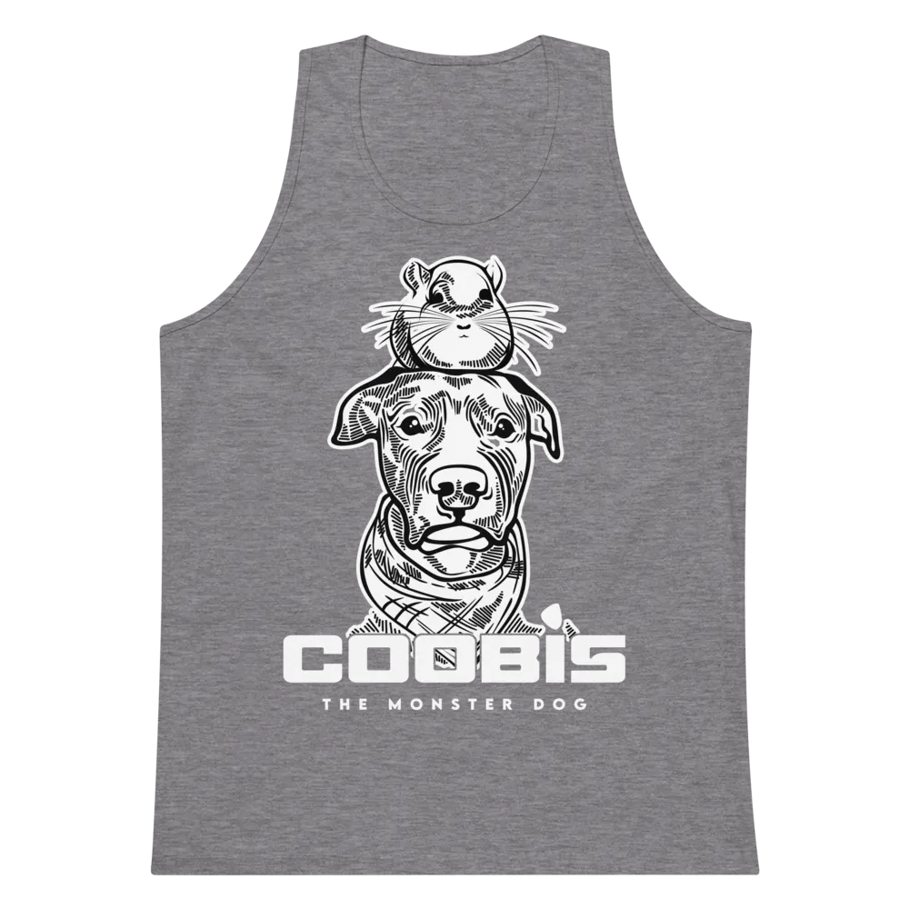 Coobis The Monster Dog Tank Top (With Chinchilla) product image (5)