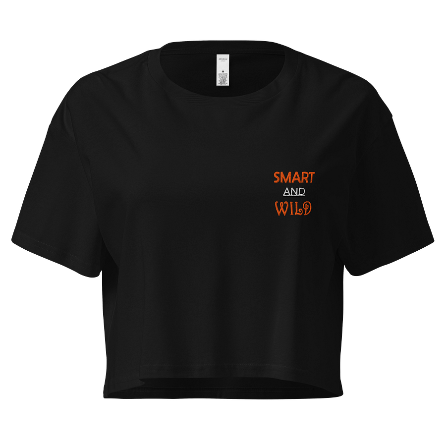 SMART & WILD (EMBROIDERED) Black product image (1)