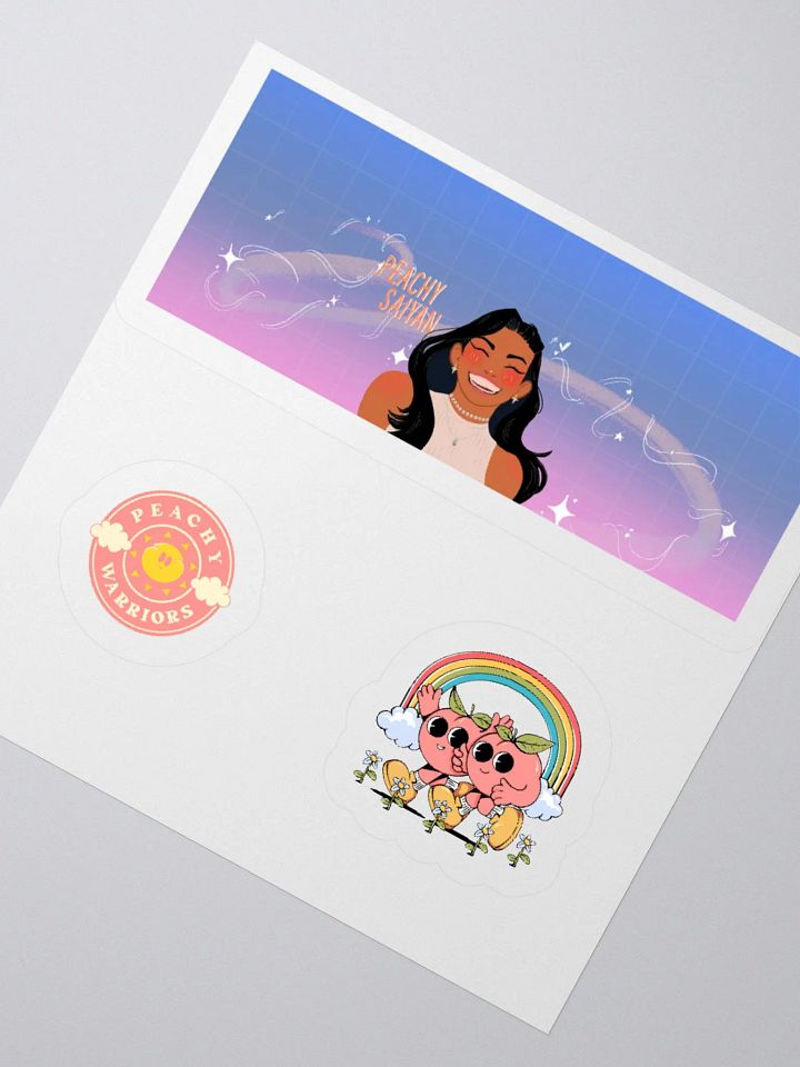 Pastel Warrior Sticker Set! product image (3)