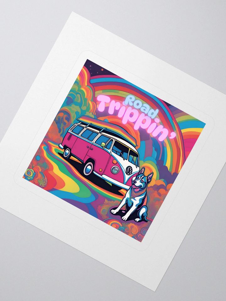 Groovy Road Trippin' Sticker product image (6)