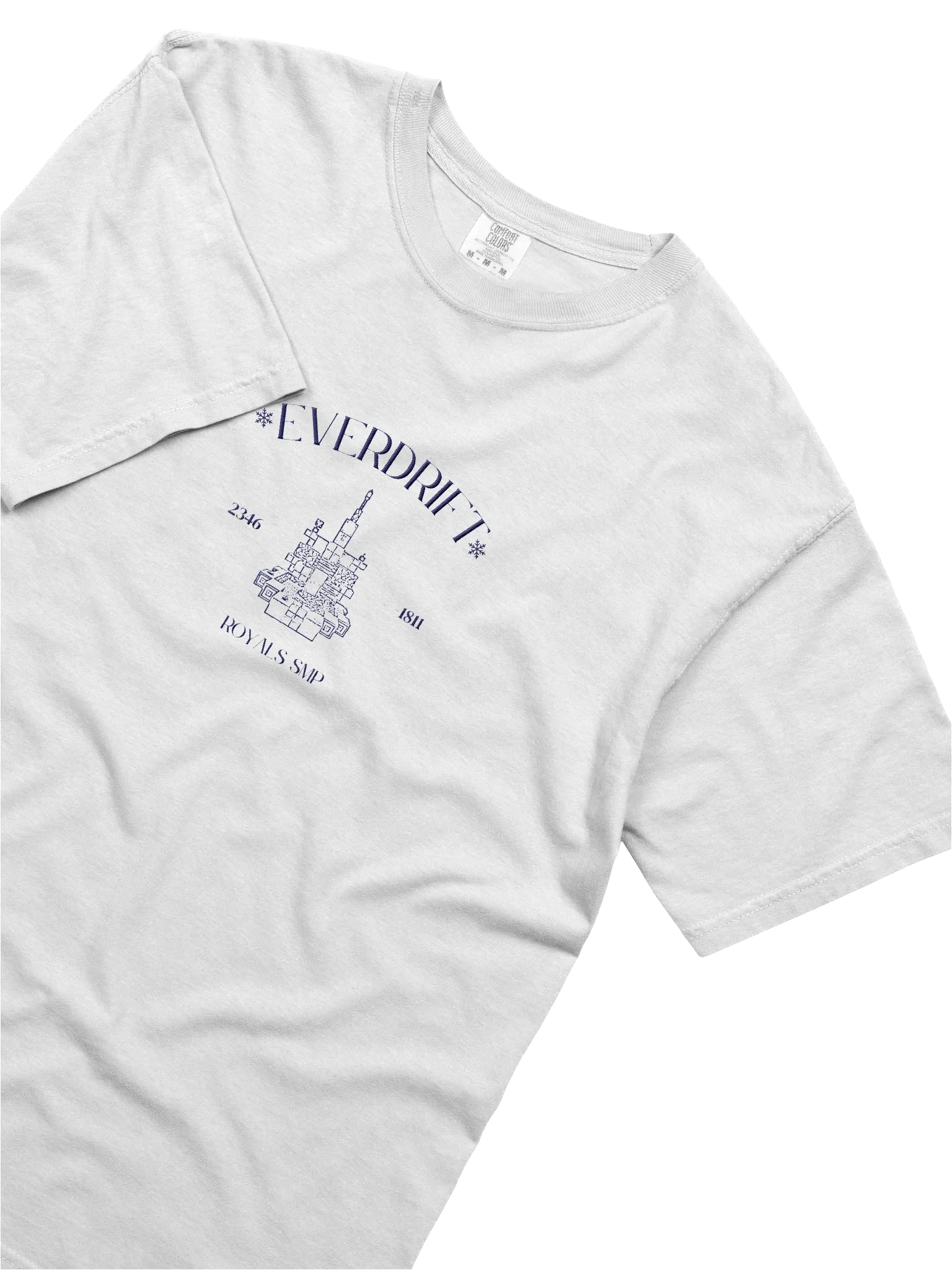 Everdrift V2 Embroidered T-Shirt (MC Vers) - Royals SMP product image (6)