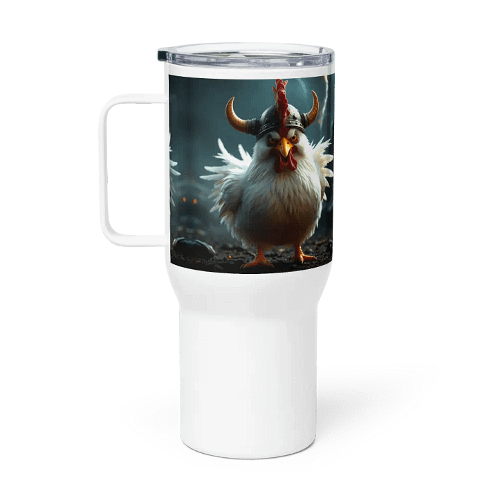 Mirabelle the Battle Chicken Travel Mug product image (2)