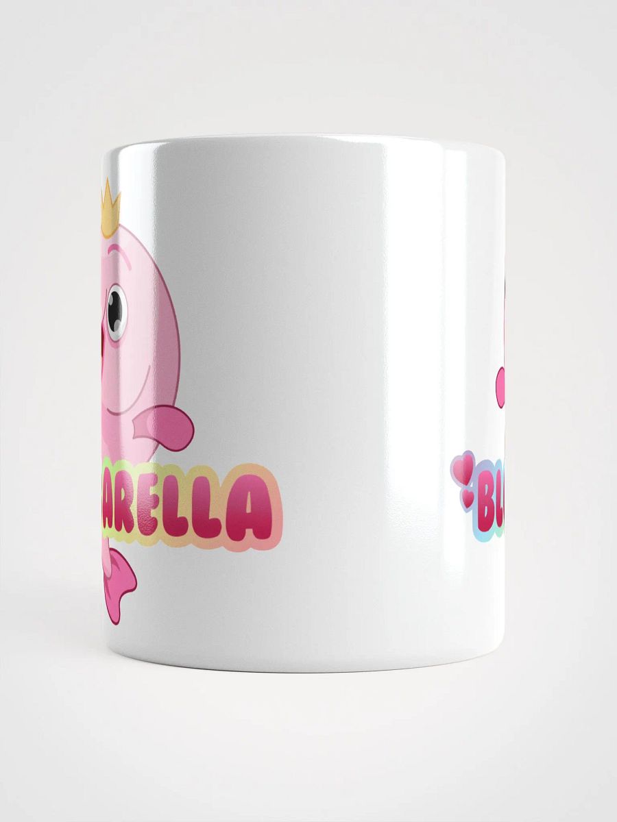 Blobarella White Logo Mug product image (10)