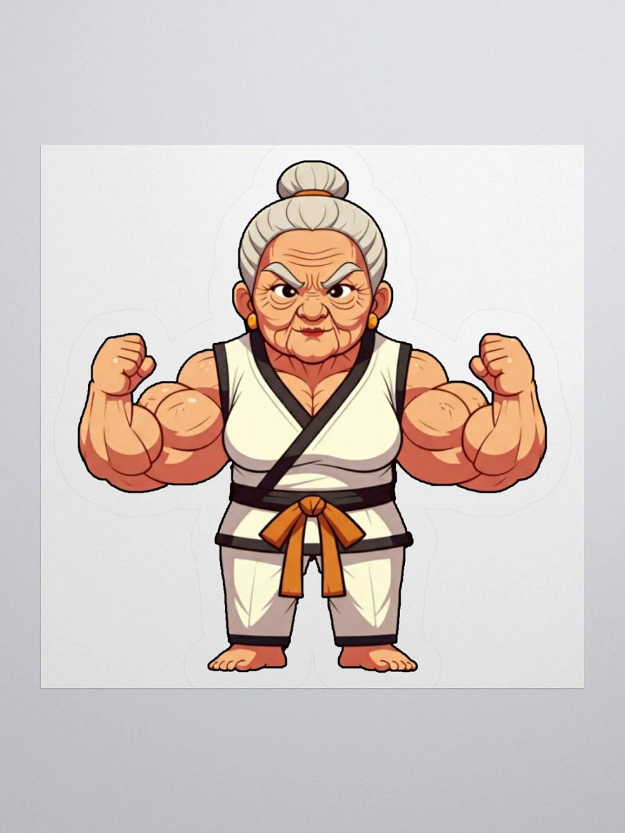 The Buff Grandma Sticker product image (1)