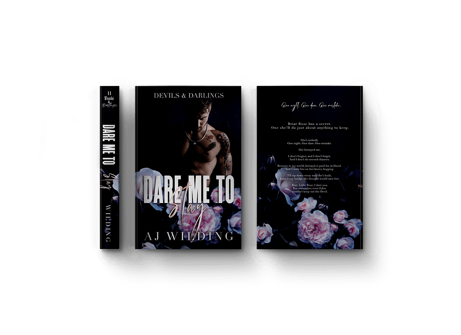 *Pre-Order* Dare Me to Stay- Signed paperback Pretty Boy edition product image (4)