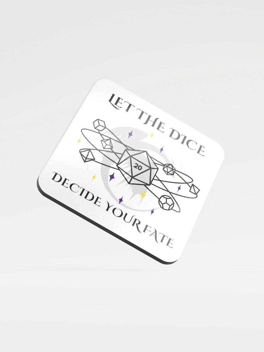 Fate Dice Coaster product image (1)