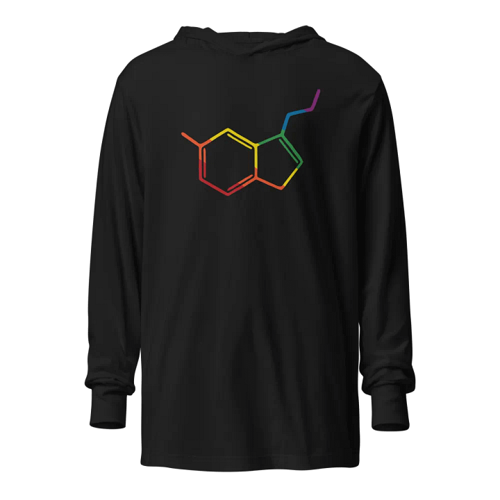 rainbow seratonin hoody shirt product image (1)