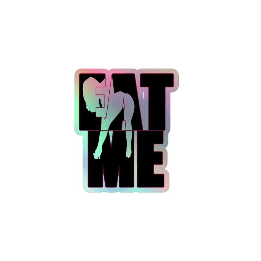 Eat Me Holographic Sticker product image (1)