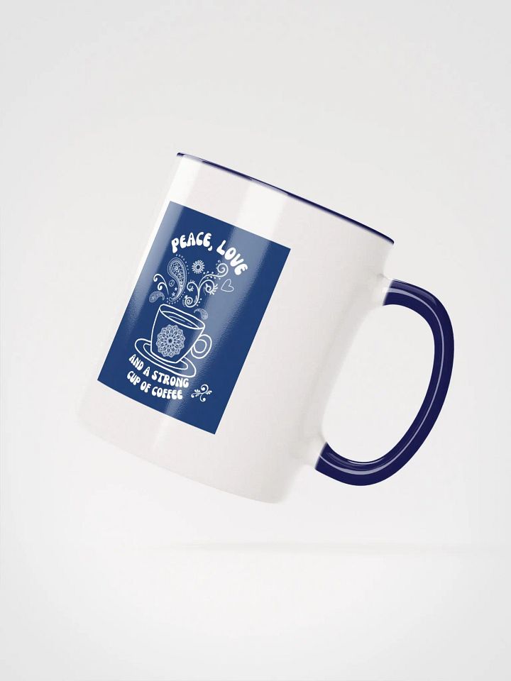 Peace, Love, and Coffee Ceramic Mug product image (2)