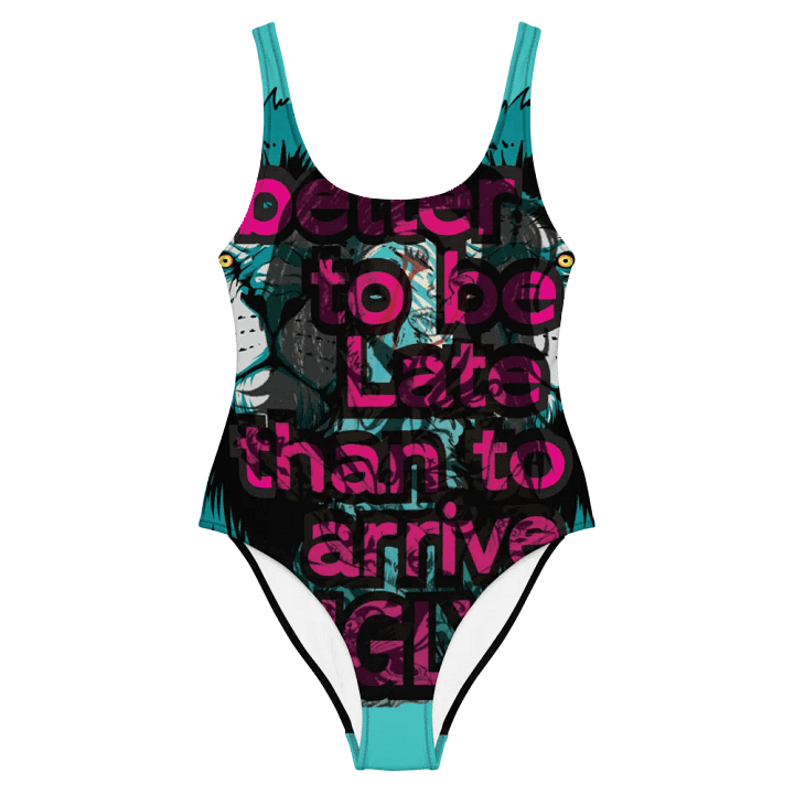 Arrive Late - DARK TURQUOISE | One-Piece Swimsuit product image (1)