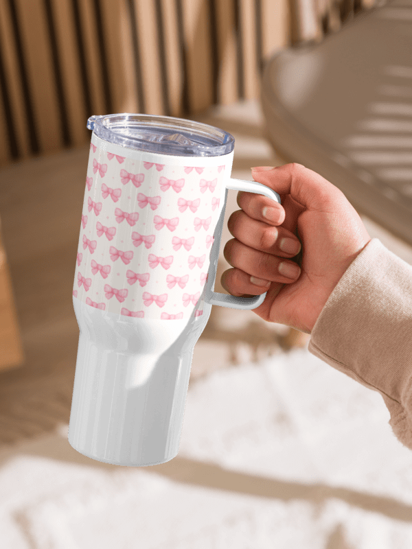 Bow-tiful Travel Mug with Handle product image (2)