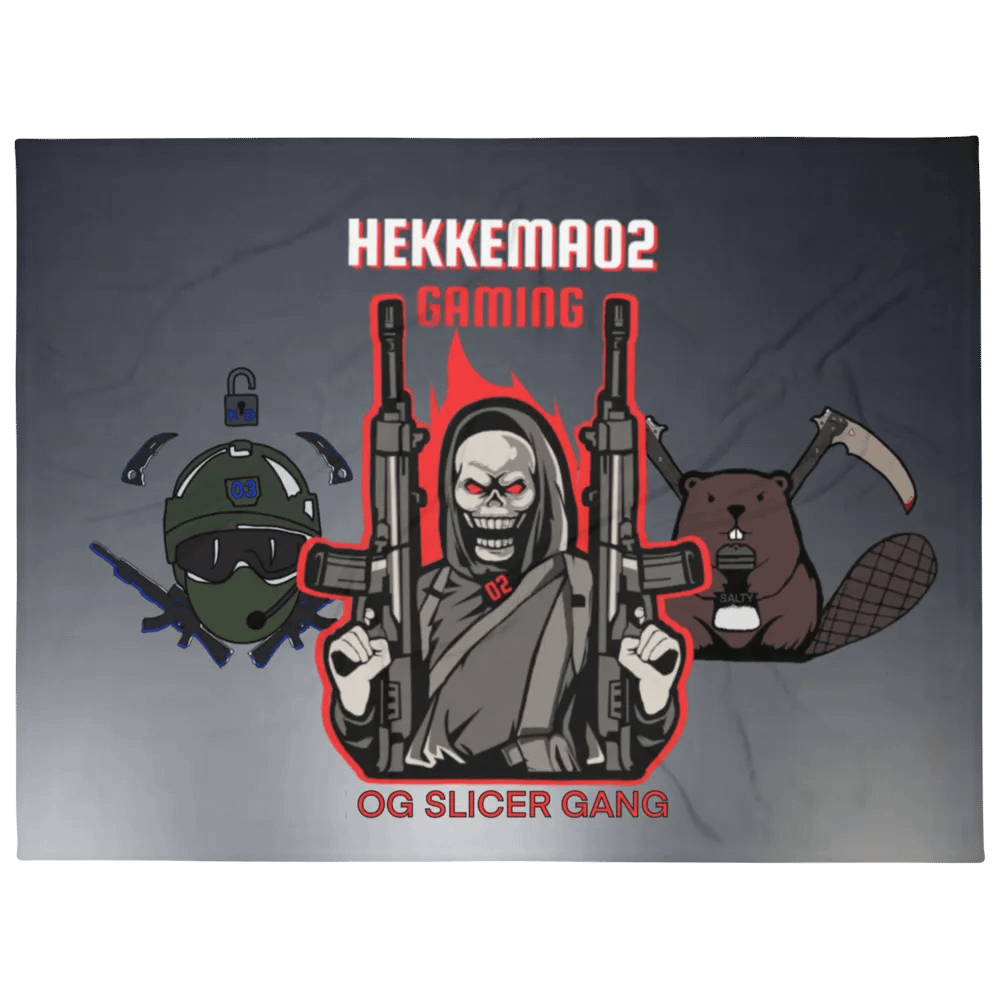 OG Slicer Gang Trio Throw Blanket product image (1)