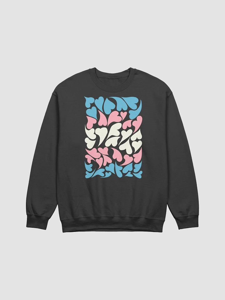 Nestled PRIDE Transgender Sweatshirt product image (1)
