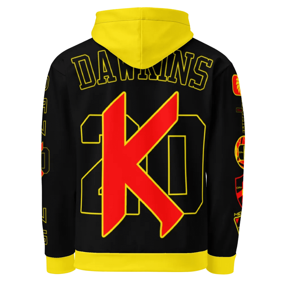 Dawkins Red Yellow Hoodie product image (10)