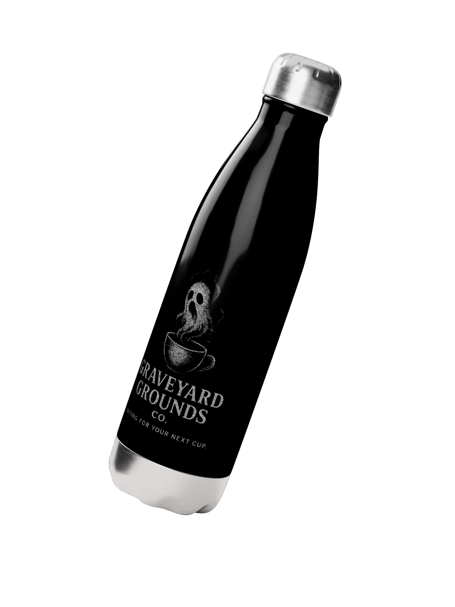 Graveyard Grounds Stainless Steel Water Bottle product image (2)