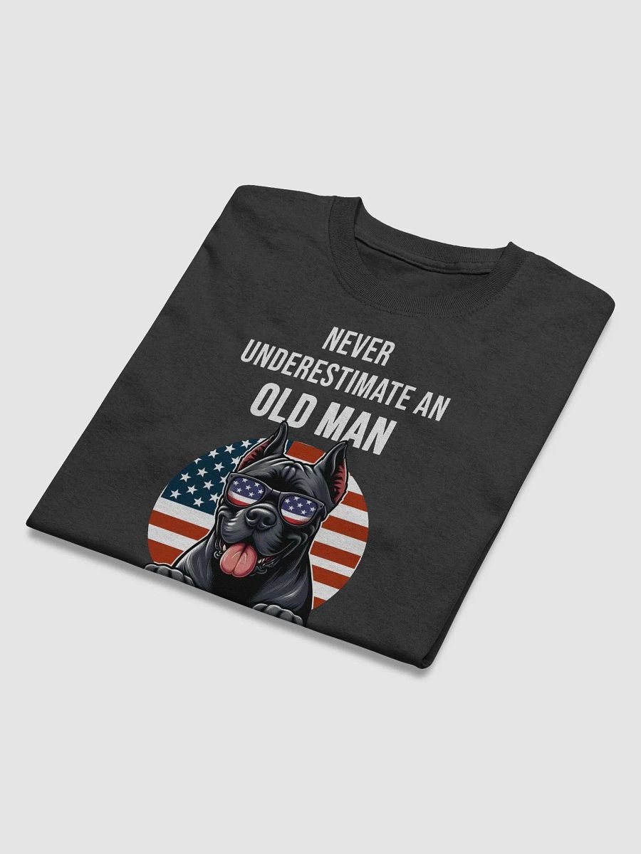 Never Underestimate an Old Man with a Cane Corso T-Shirt product image (3)