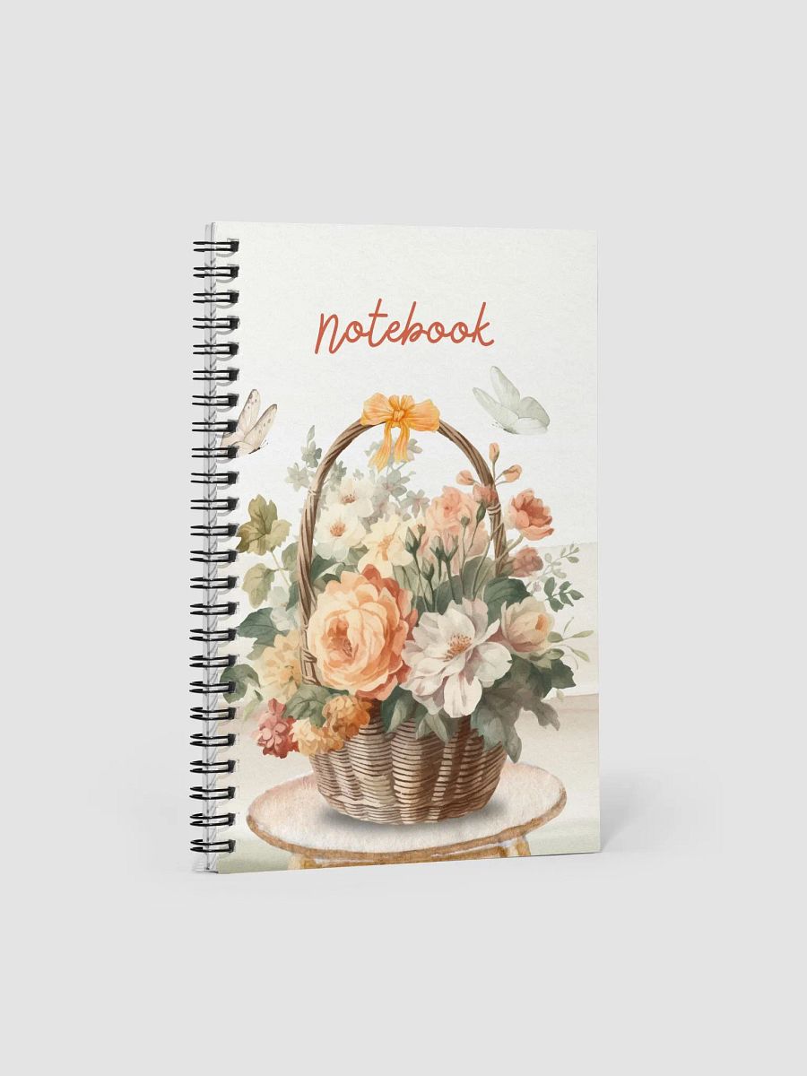 Whimsical Blooms Spiral Notebook product image (1)