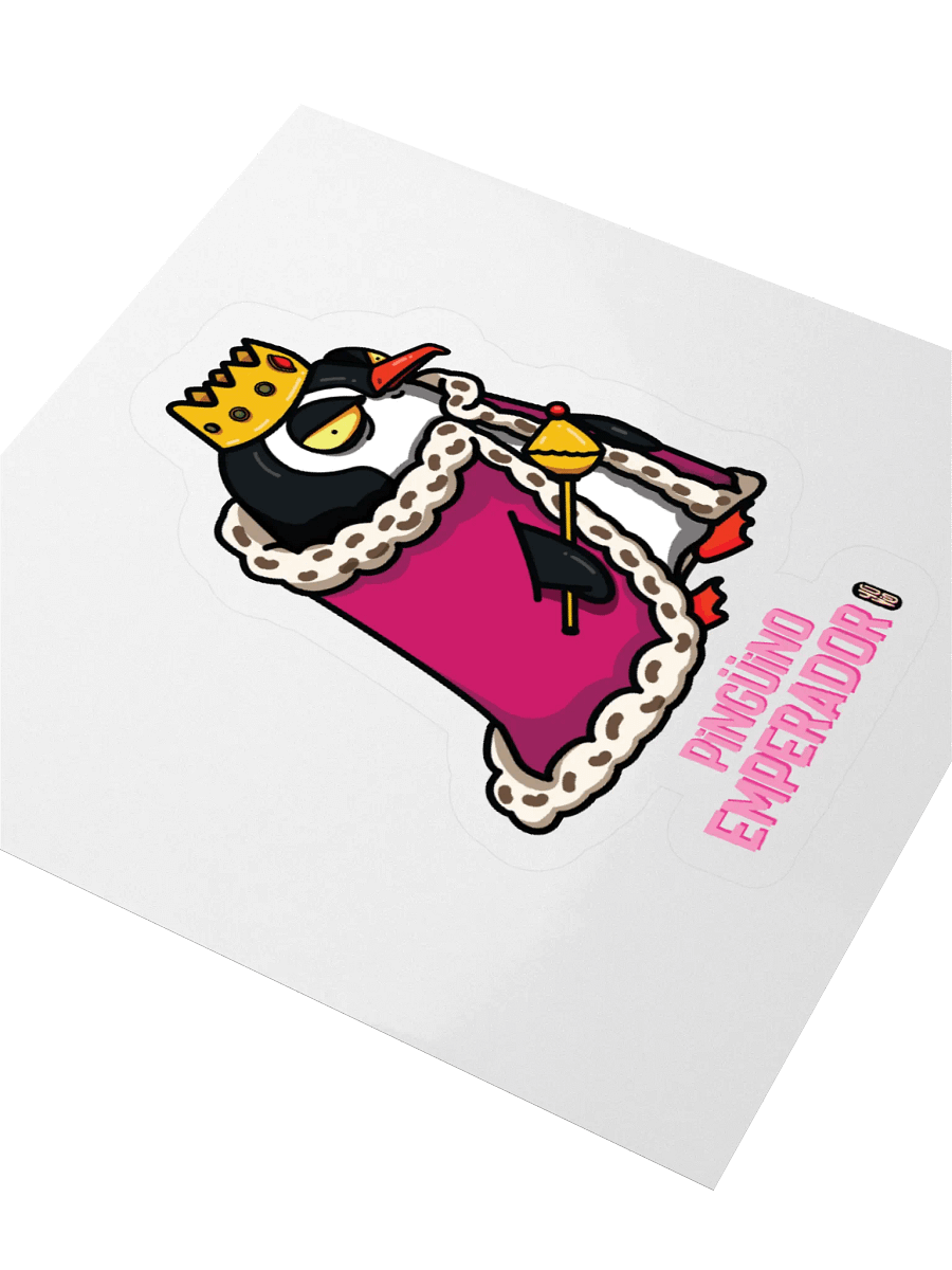 Pingüino Emperador - Sticker (Kiss Cut) product image (3)