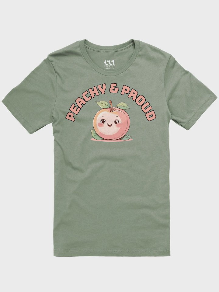 Peachy & Proud – Cute Smiling Peach Character product image (1)