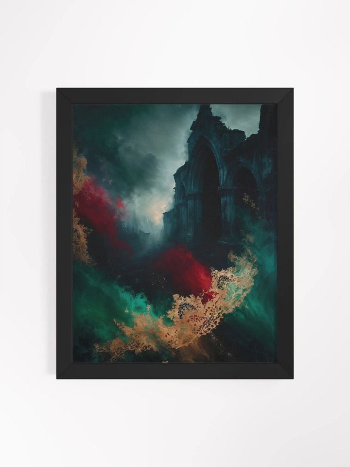Ethereal Ruins Framed Print product image (2)