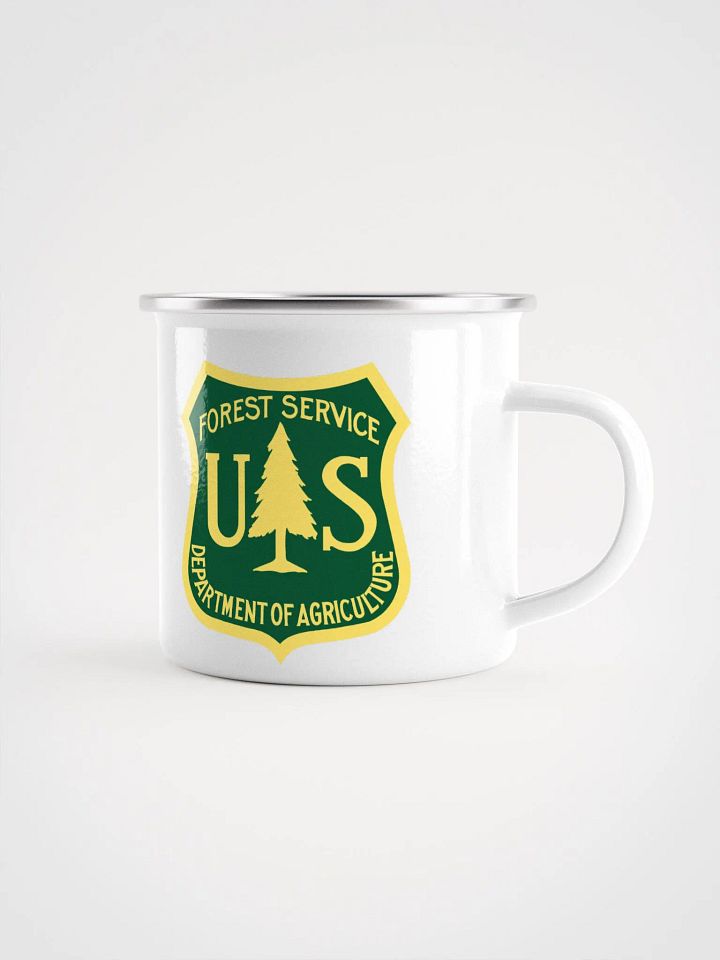 "Forest Service" Enamel Mug product image (1)