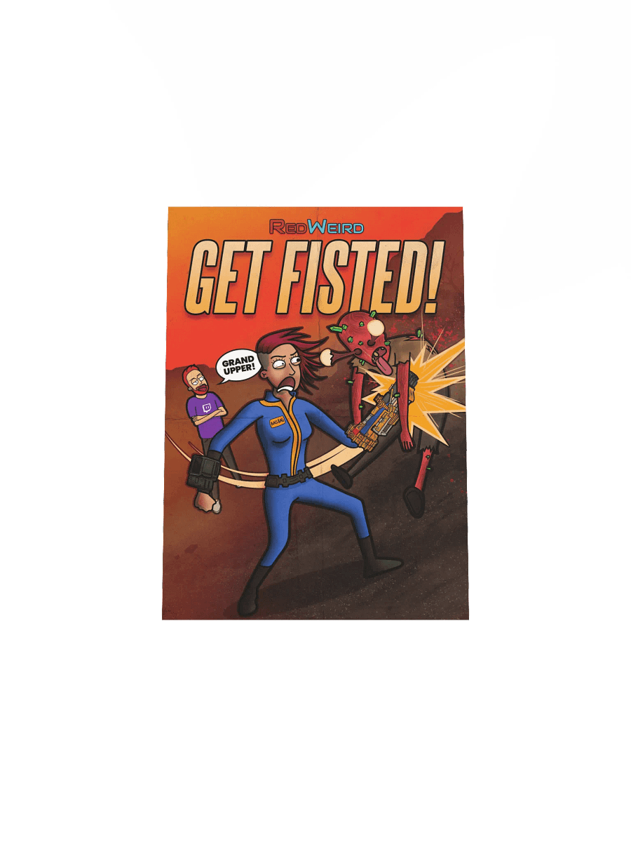 Hestia "Get Fisted!" Poster product image (4)
