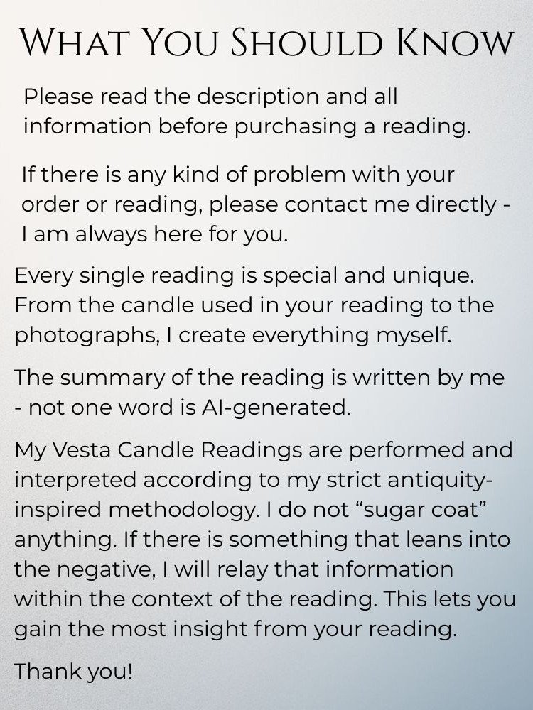 Vesta Whole Candle Reading | Coping With Loss product image (7)