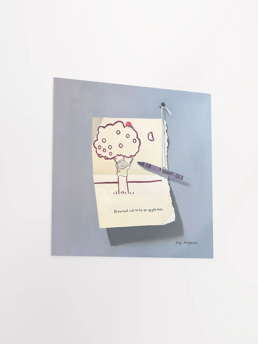 The Purple Crayon Print product image (3)