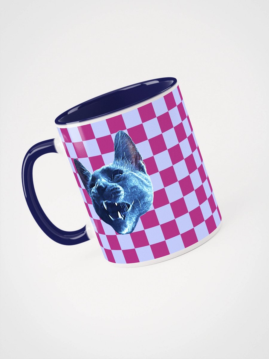 Checkered Gizmo Mug in Cyclamen product image (39)