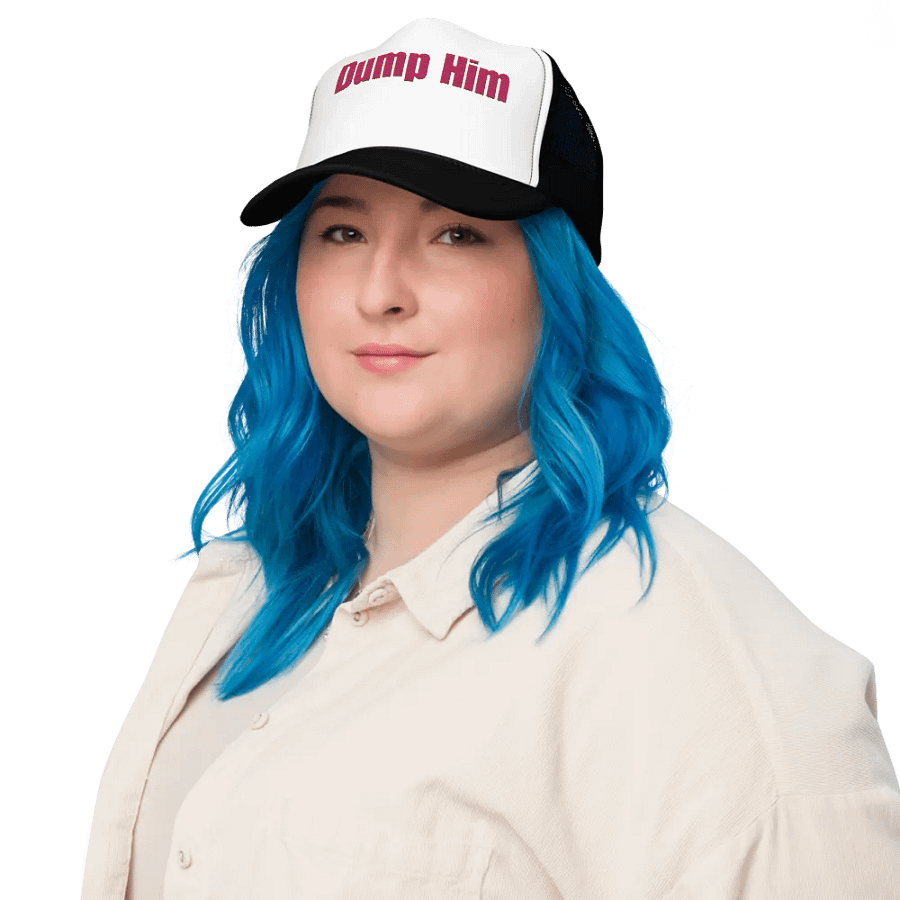 Dump him trucker hat product image (16)