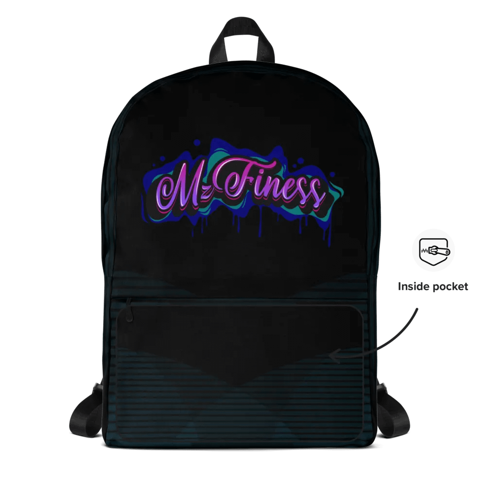 Neon Glow MzFiness Backpack product image (5)