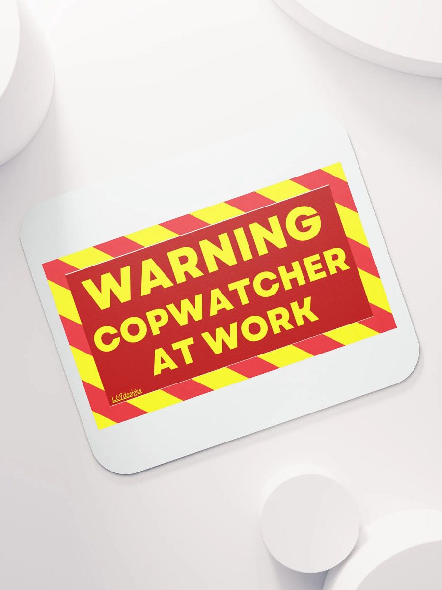WARNING : COPWATCHER AT WORK product image (7)