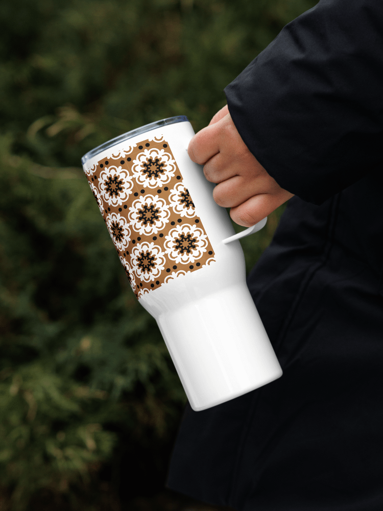 Vintage Floral Symphony 25 oz Travel Mug product image (8)