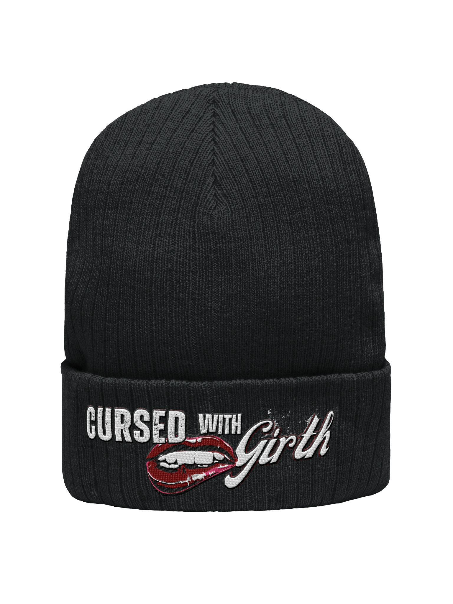 Cursed with Girth Beanie product image (2)