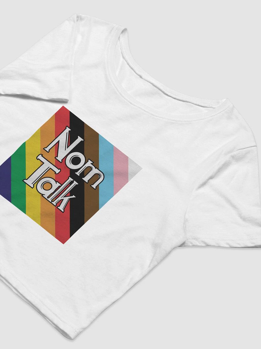 Nom Talk Pride Crop Tee product image (5)