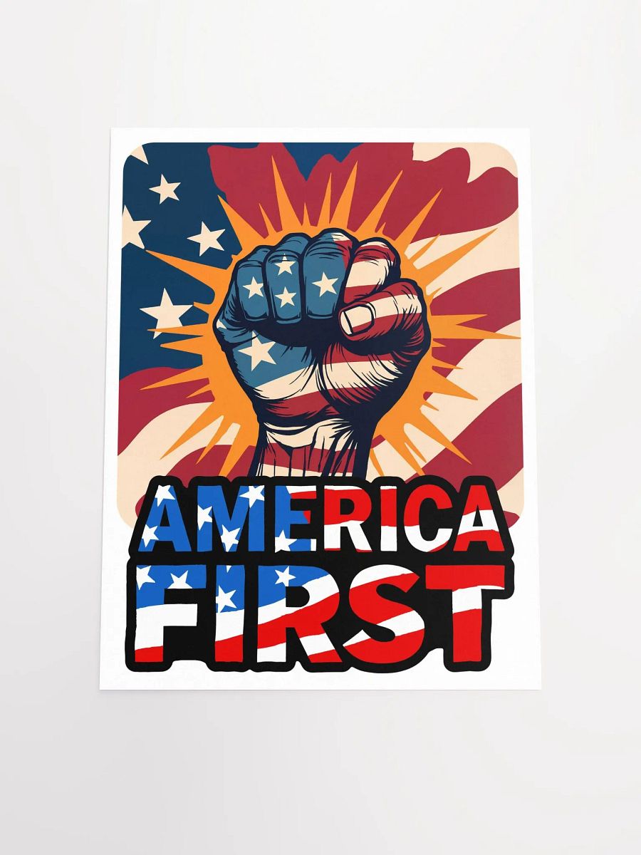 Poster: America First product image (4)